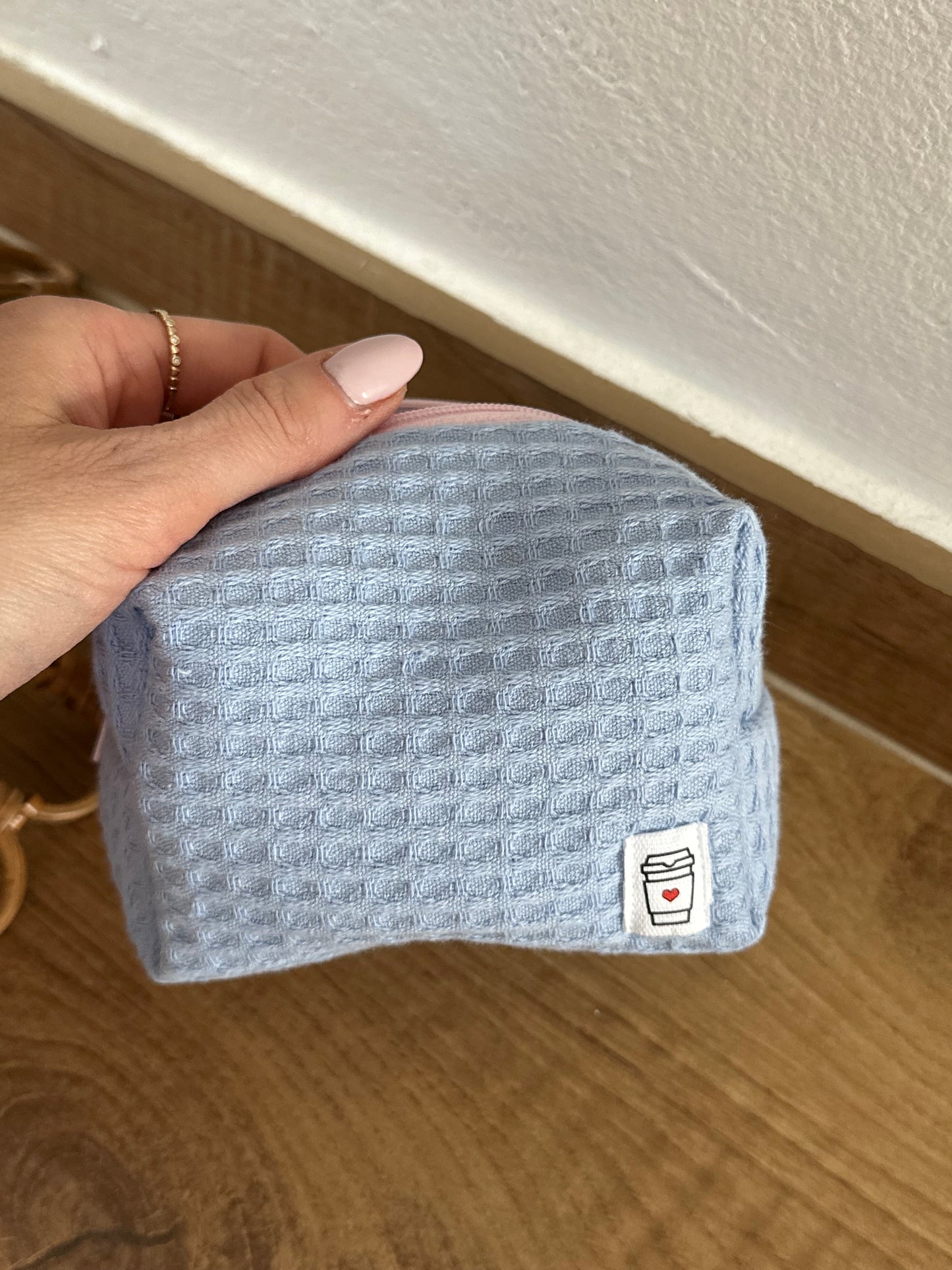 Beauty piccolo “waffle” azzurro baby