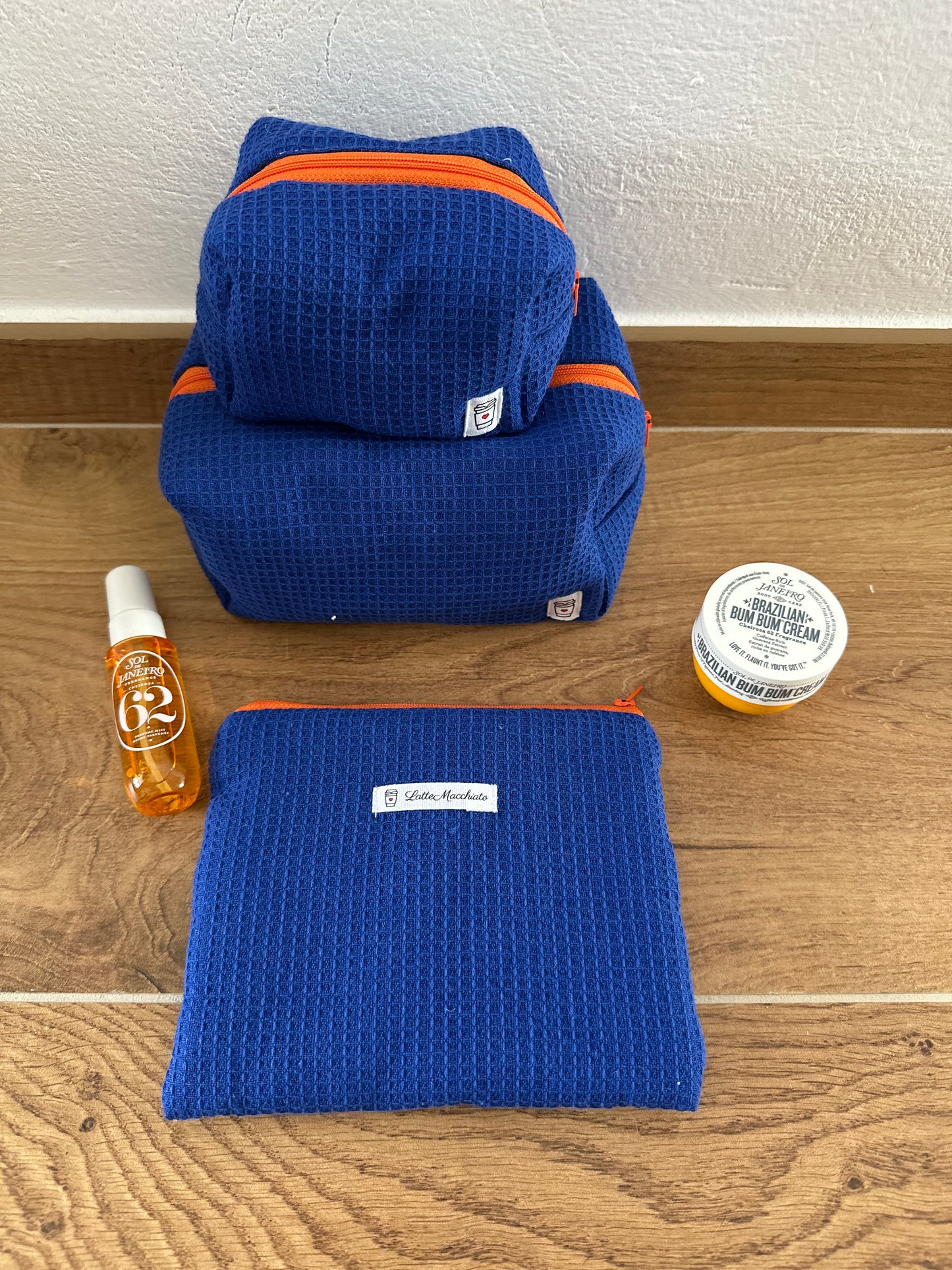 Beauty piccolo “waffle” blu