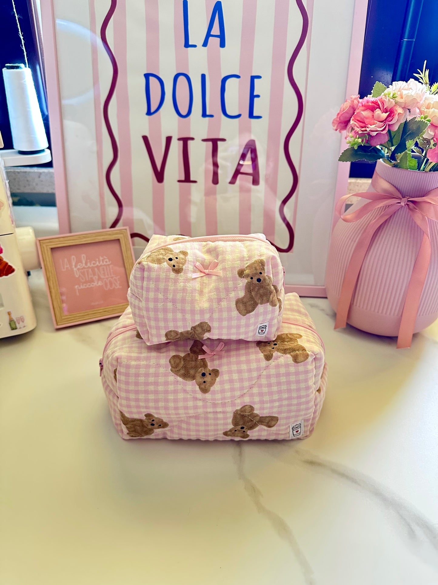 Beauty piccolo teddy bear