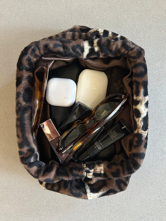 Clutch “All Day” leopardata