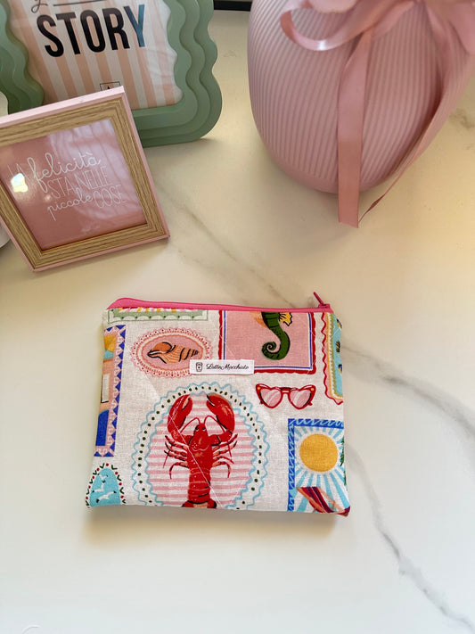 Pochette flat Portofino (aragosta)