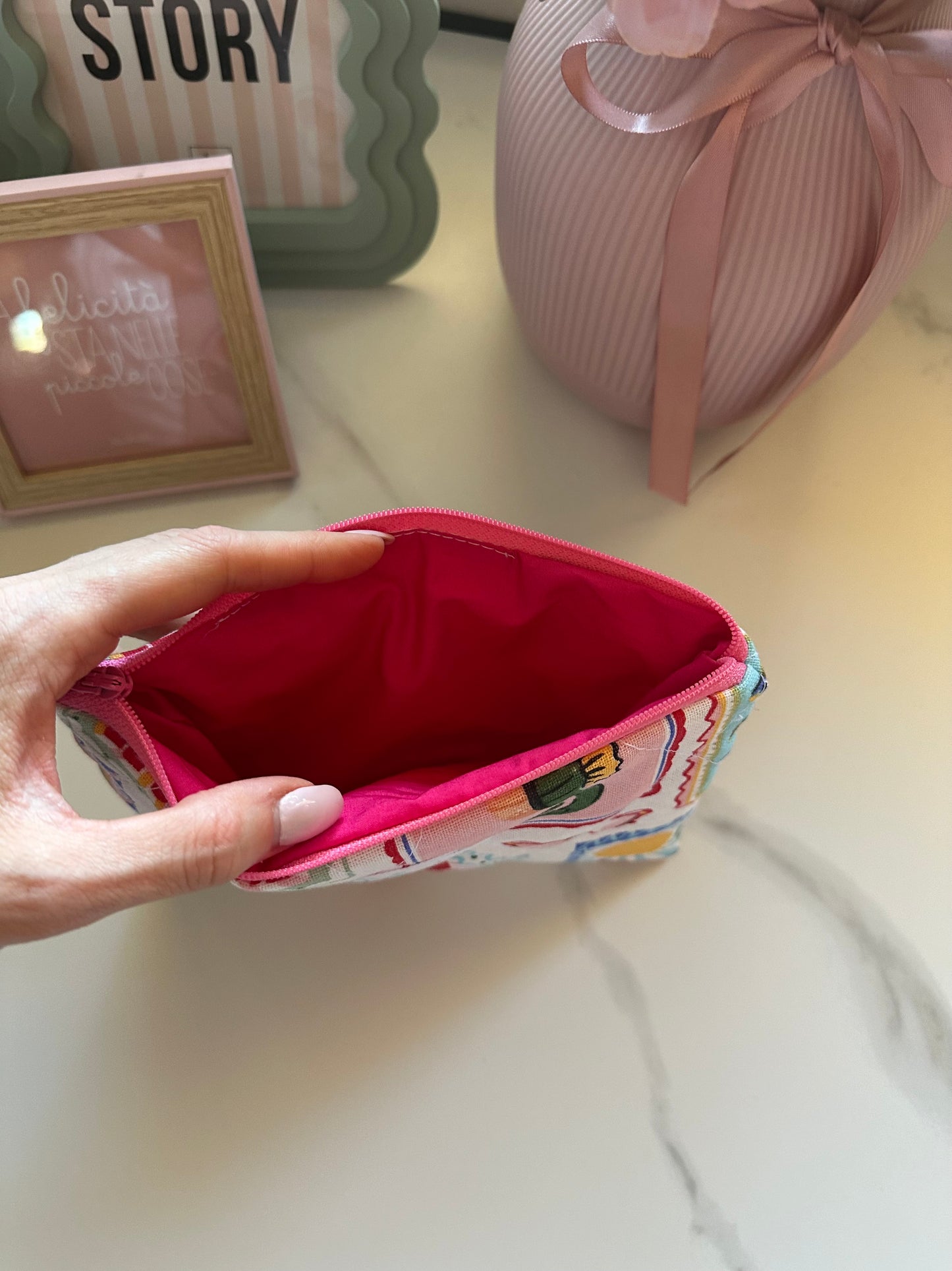 Pochette flat Portofino (cavalluccio marino)