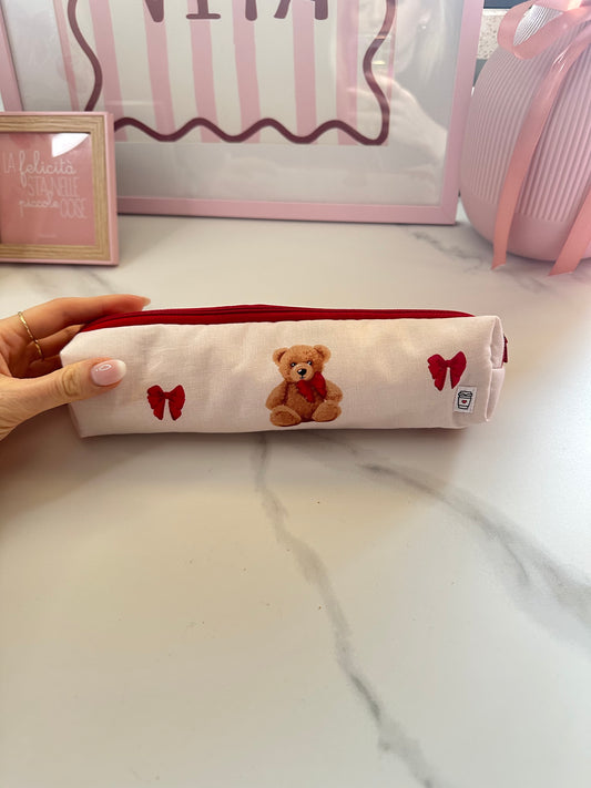 Astuccio pennelli teddy bear