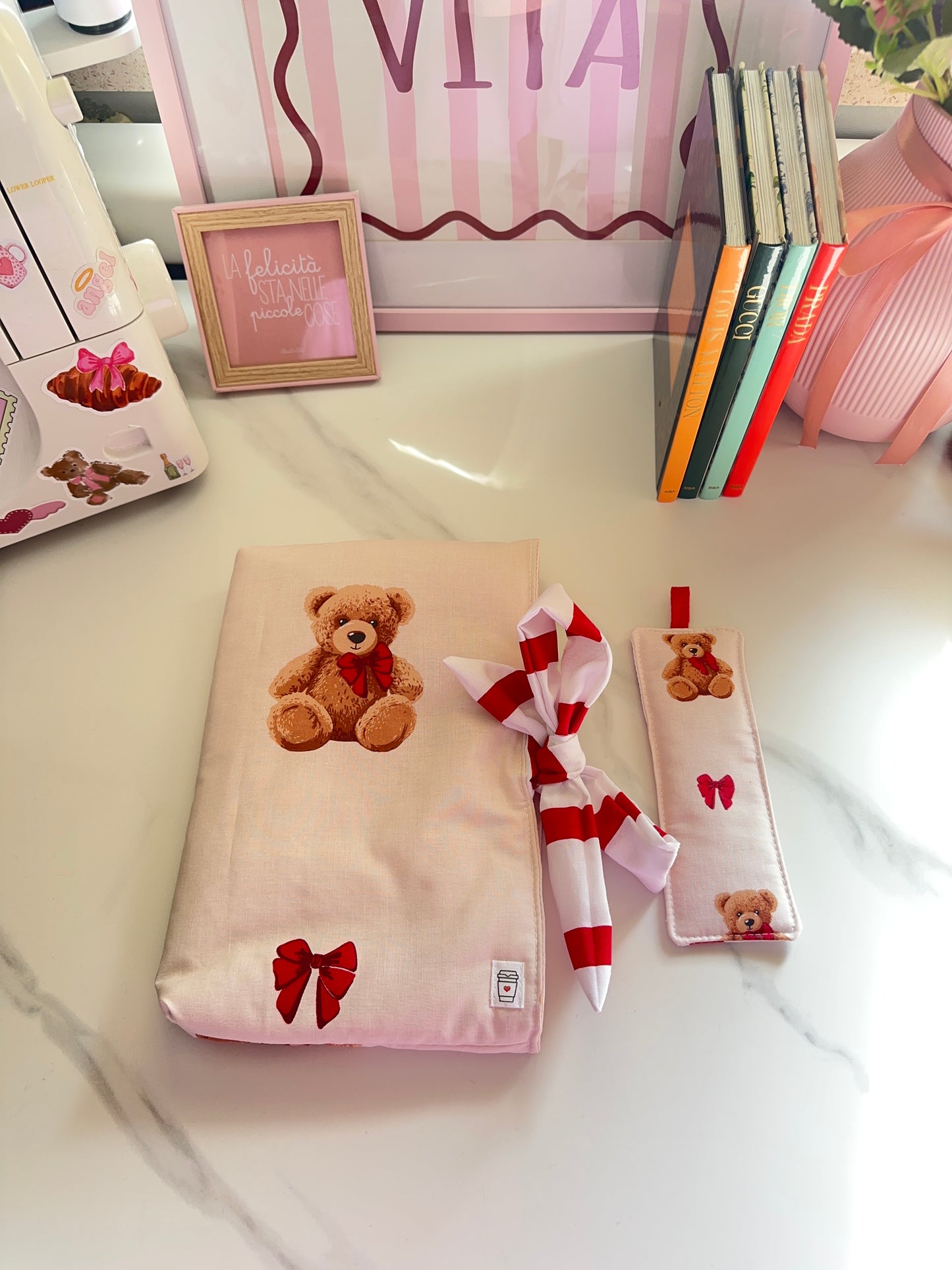 Book cover teddy bear