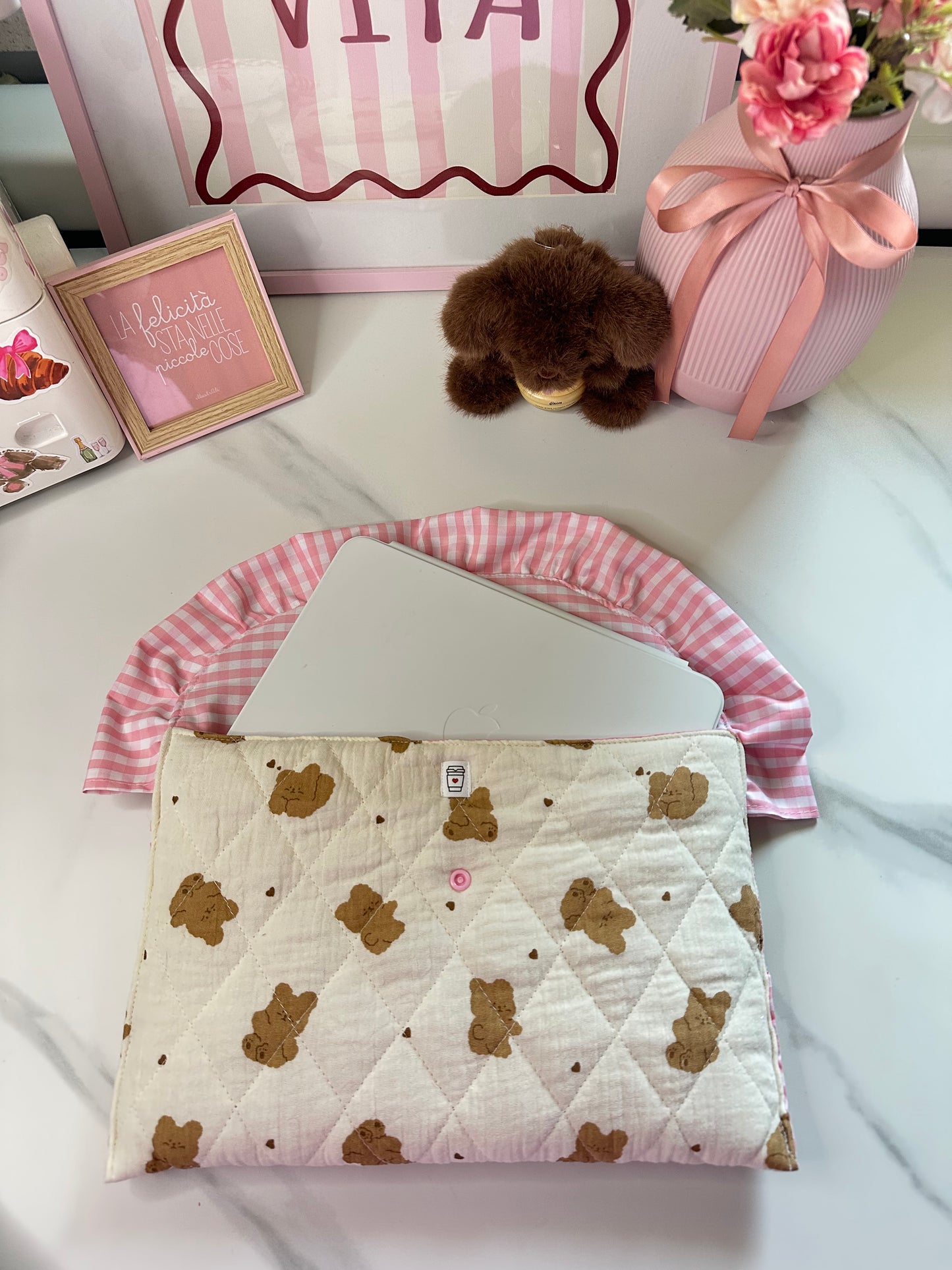 Porta iPad/agenda orsettini