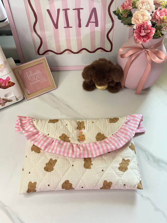 Porta iPad/agenda orsettini