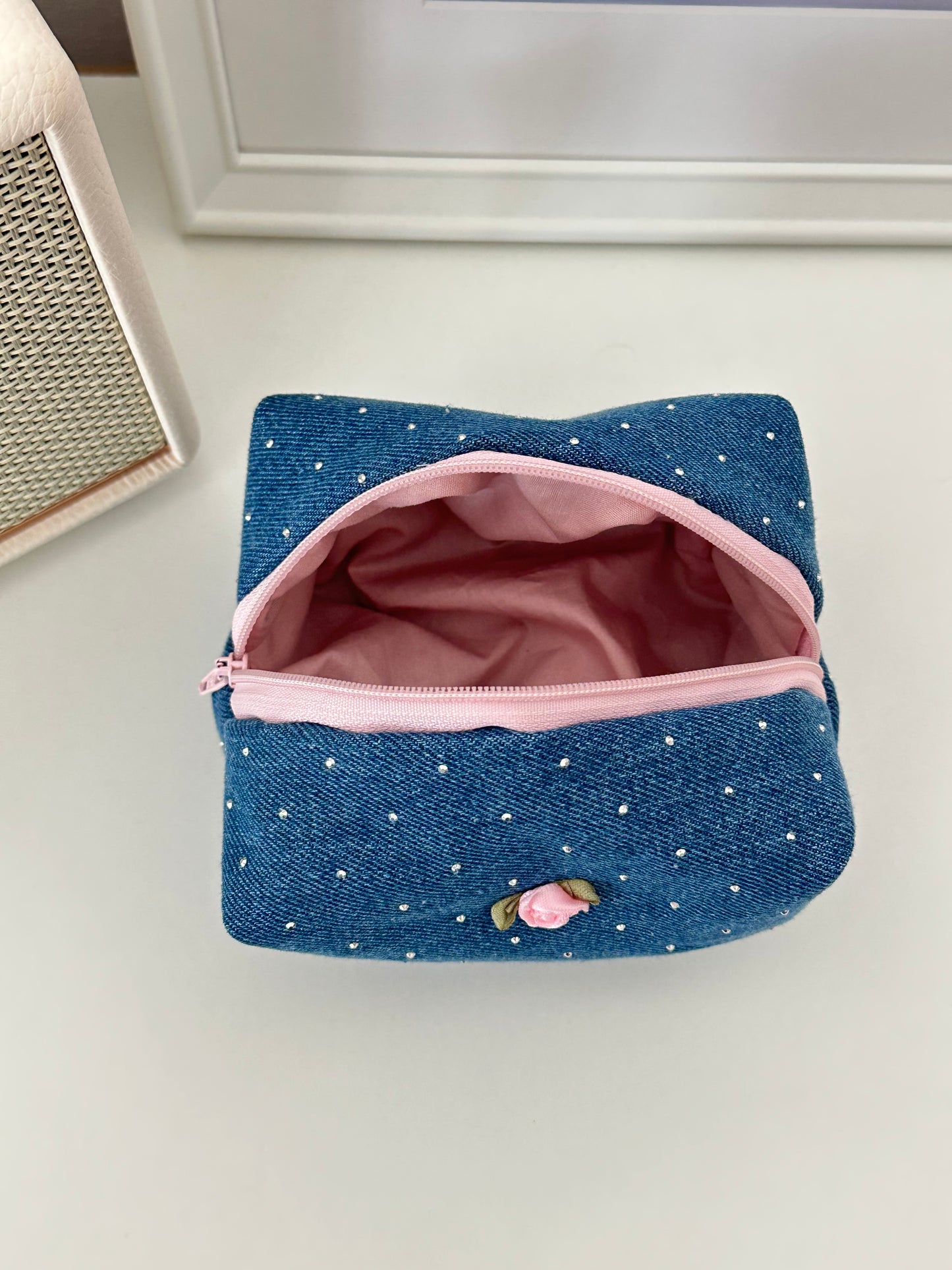 Beauty piccolo jeans con brillantini