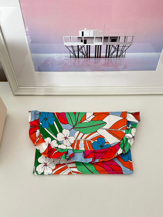 Pochette froufrou Frangipane