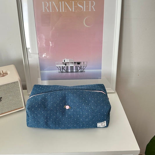 Beauty maxi jeans con brillantini