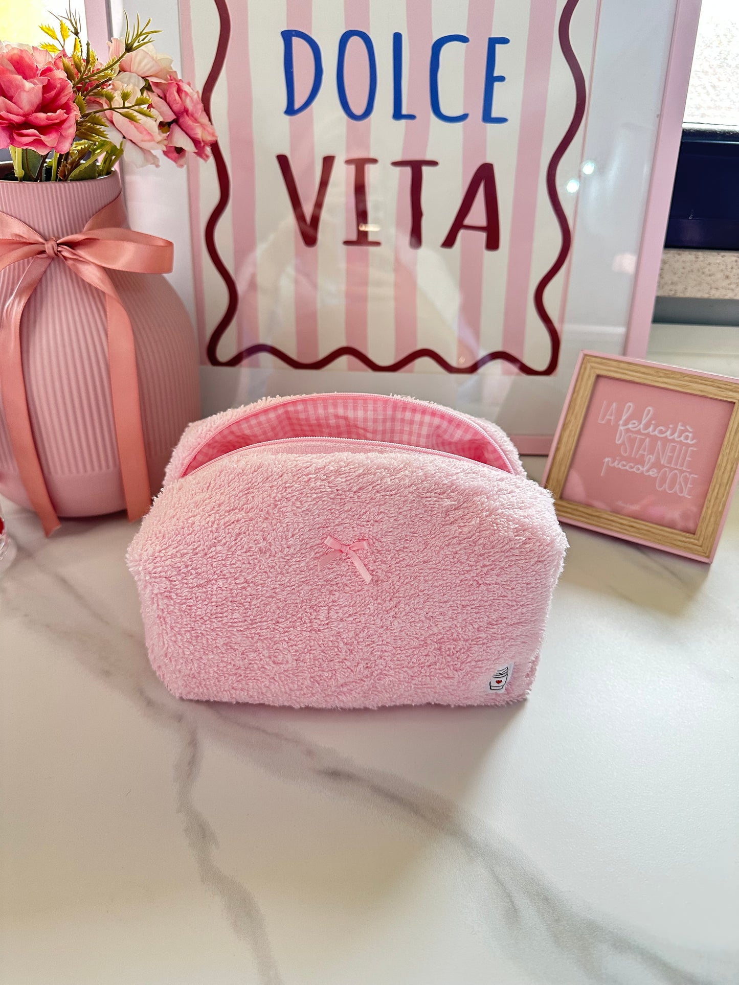 Beauty grande spugna rosa ballerina