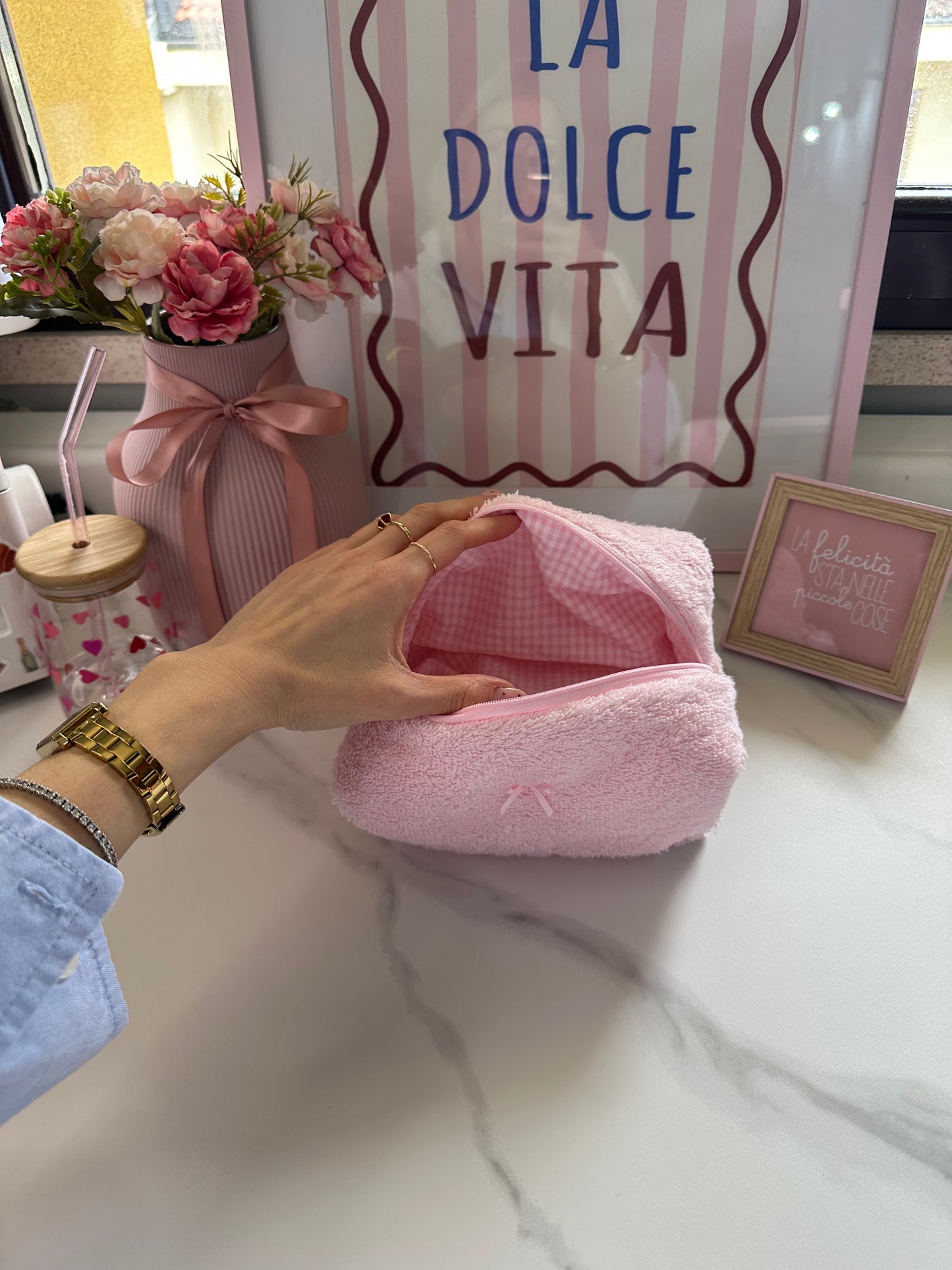 Beauty grande spugna rosa ballerina