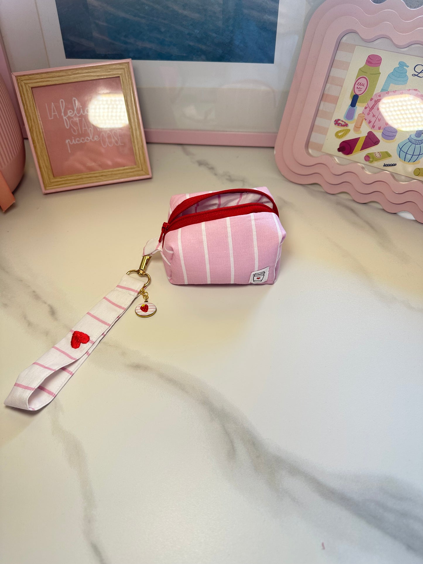 Portachiavi mini beauty righine