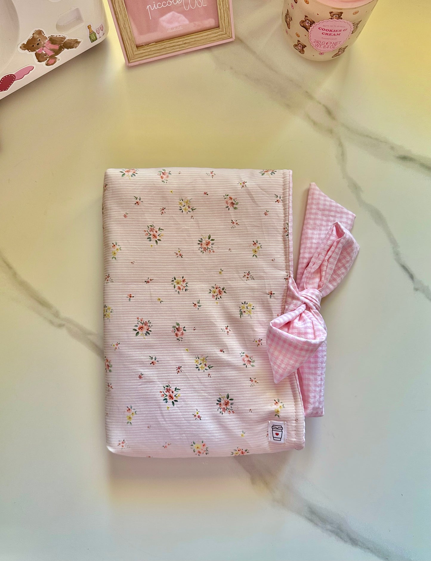 Book cover righine rosa