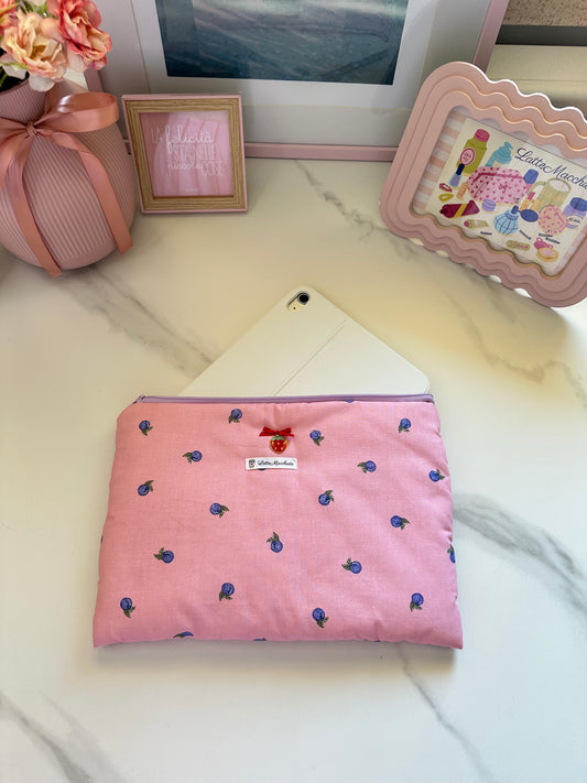 Porta iPad/agenda mirtillini