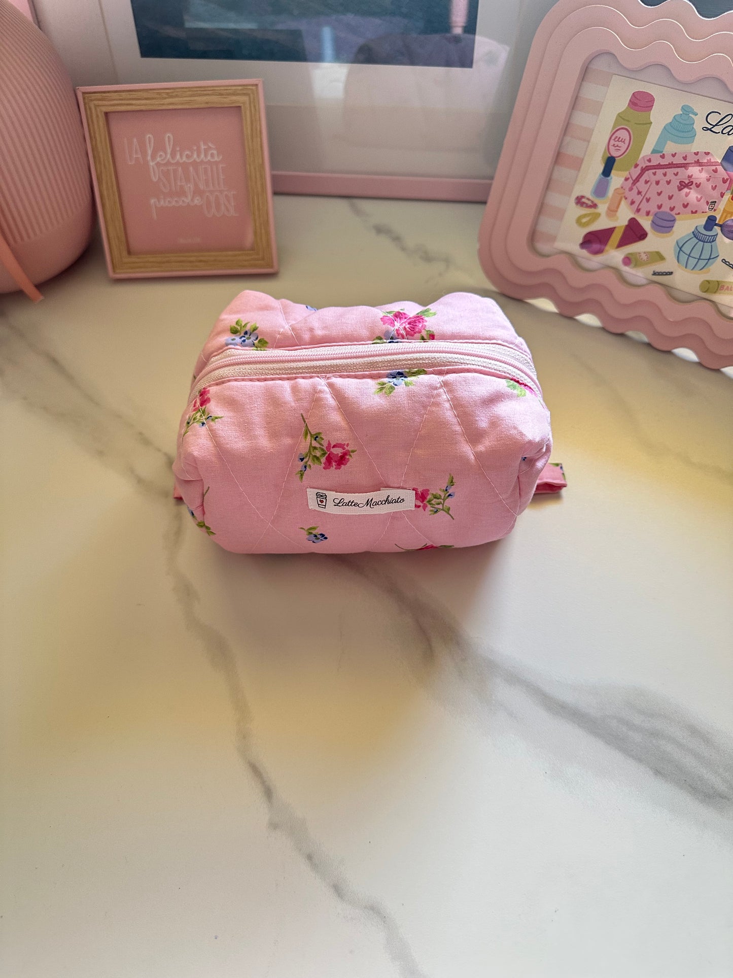 Beauty piccolo a scomparti rose