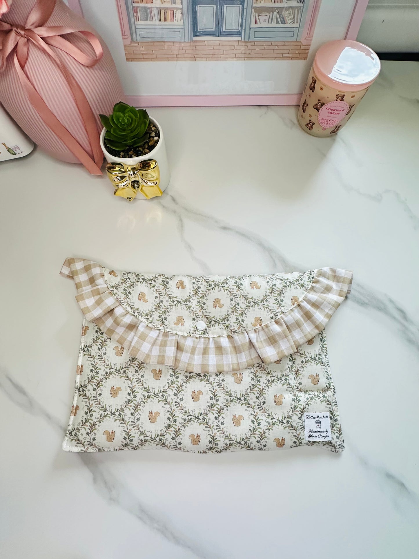 Porta iPad/agenda scoiattolini