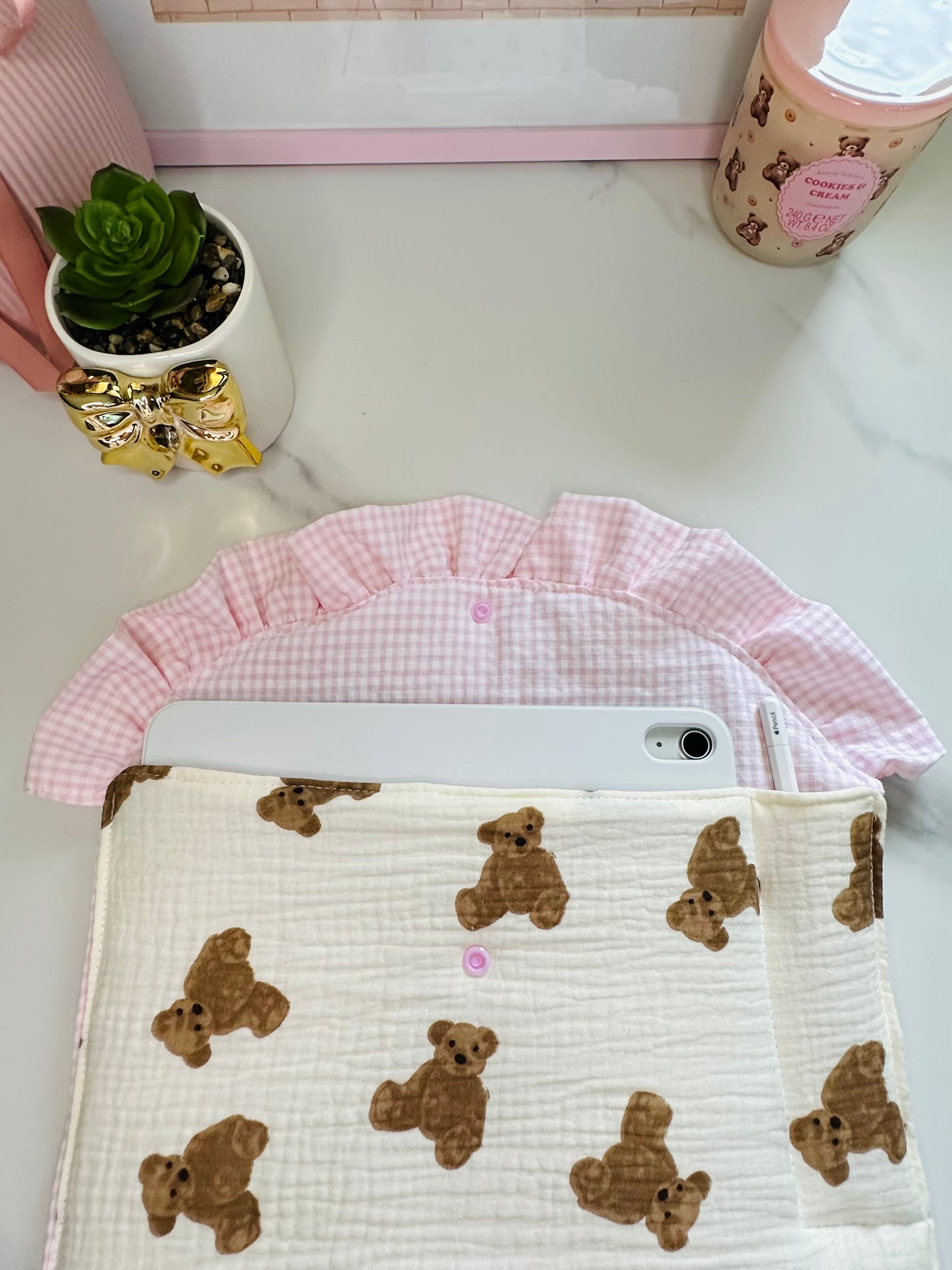 Porta iPad/agenda orsetti