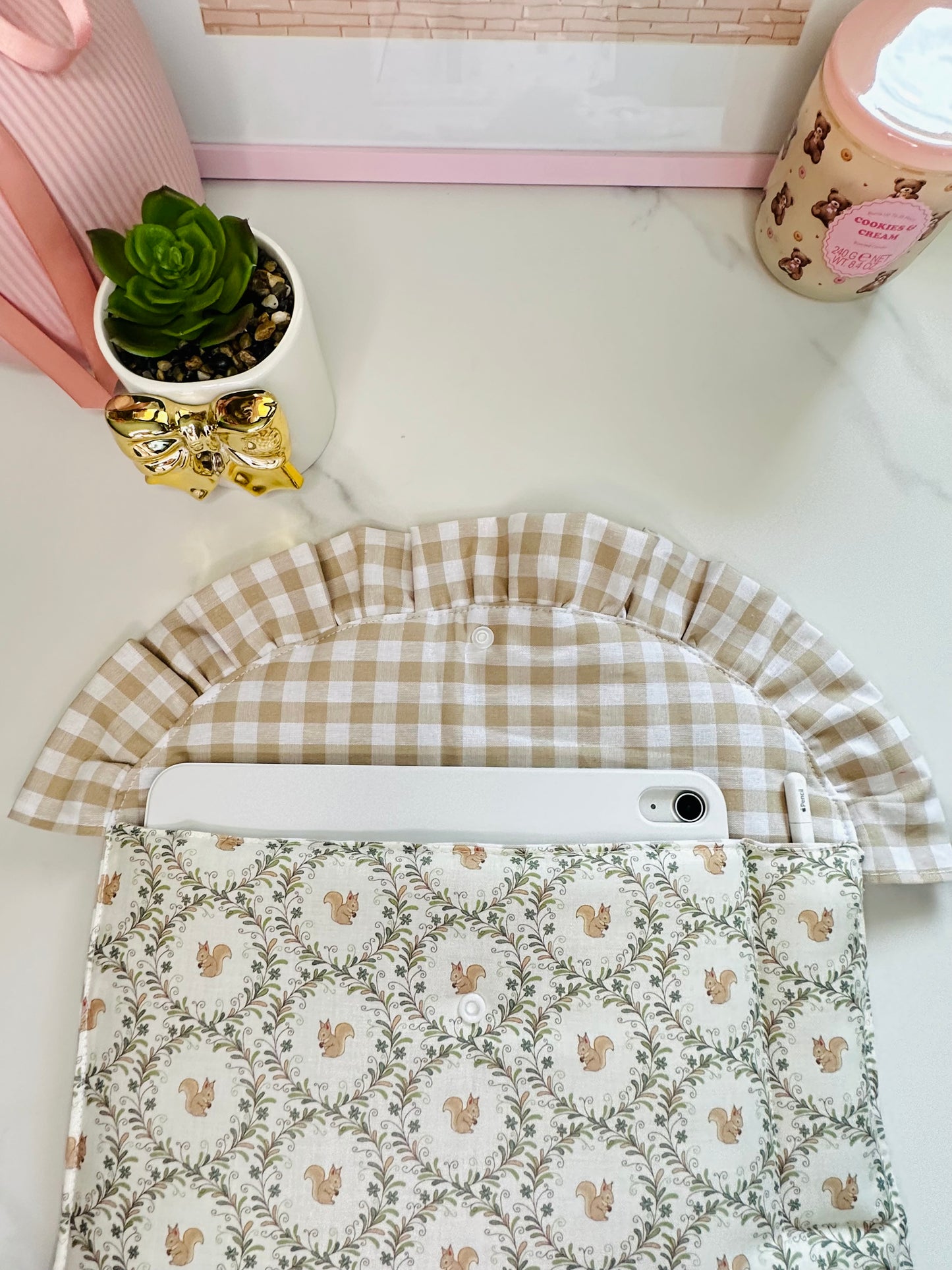 Porta iPad/agenda scoiattolini