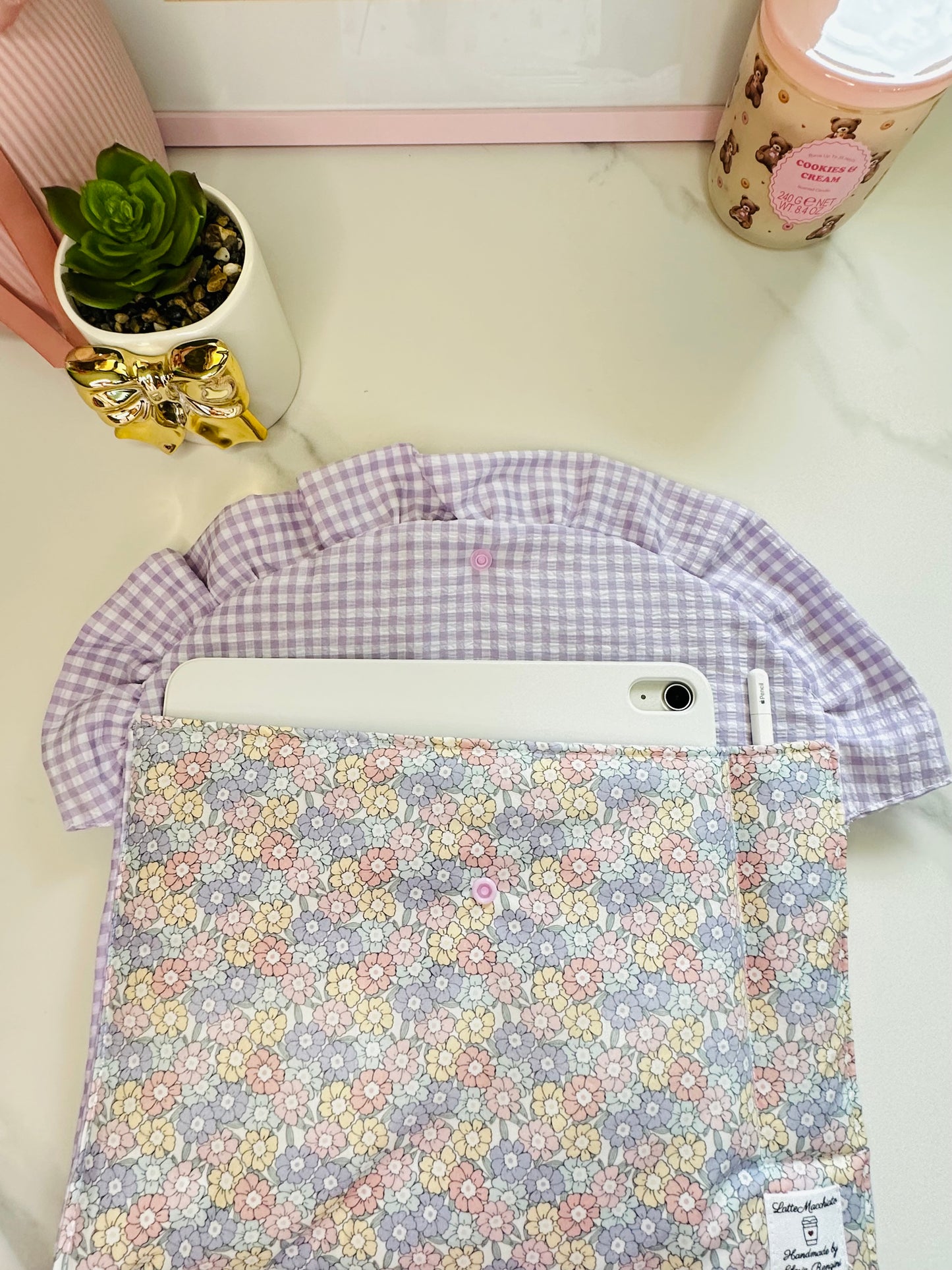 Porta iPad/agenda Iris