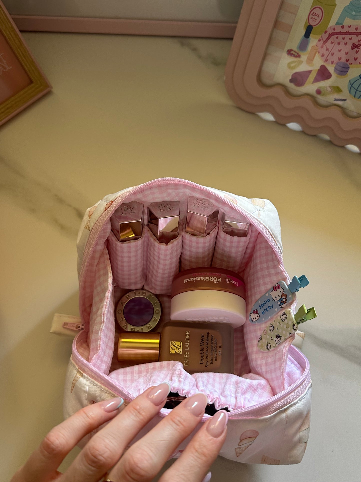 Beauty piccolo a scomparti gelatini