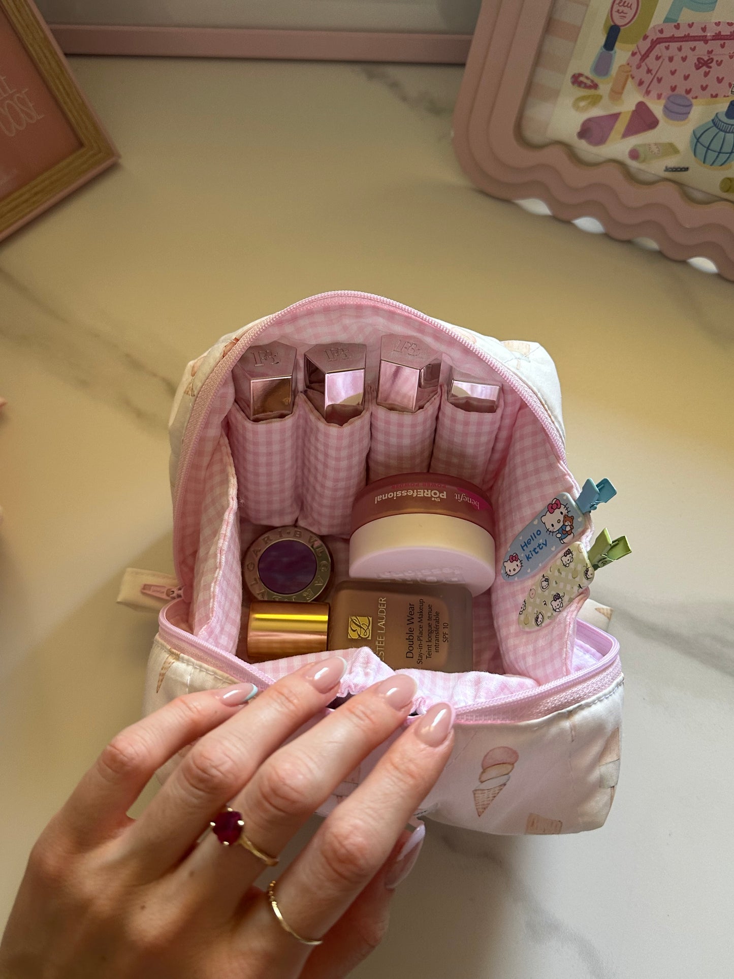 Beauty piccolo a scomparti gelatini