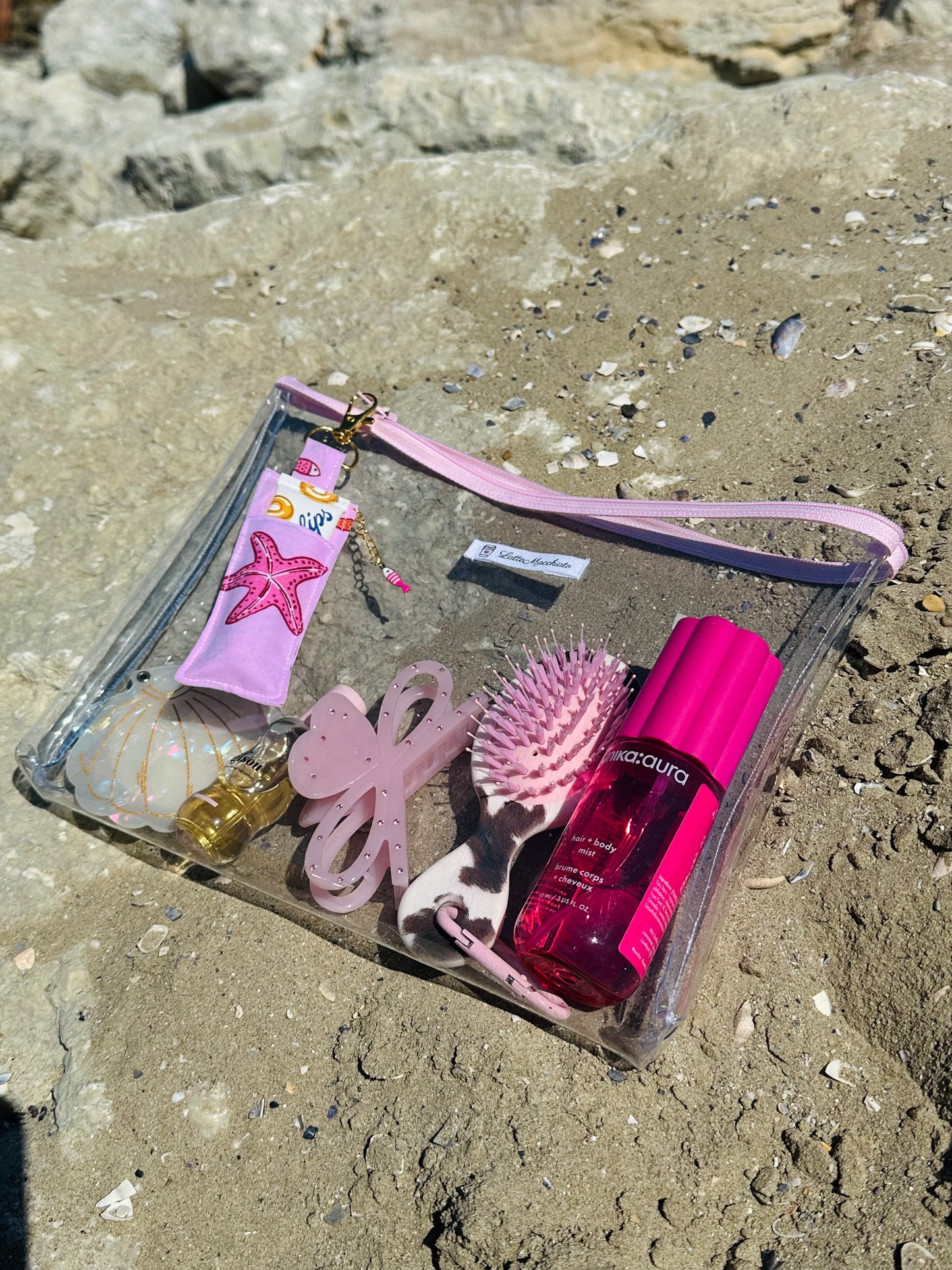 Pochette glassy pink