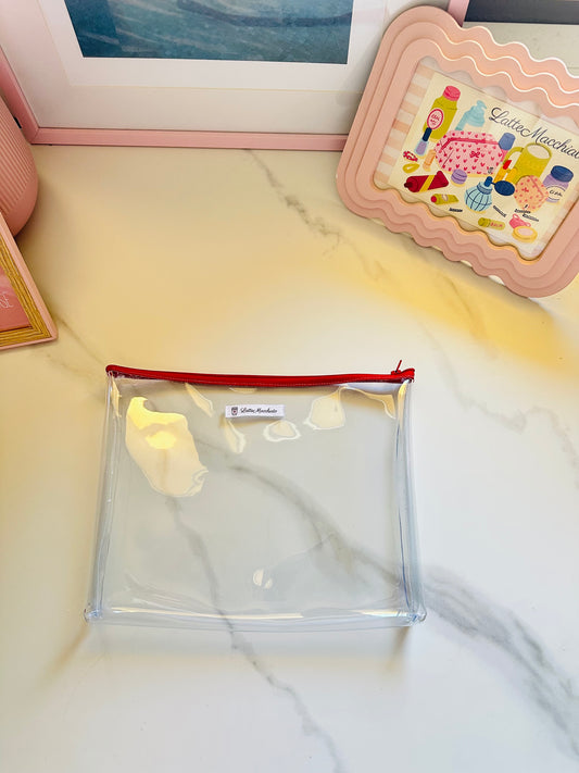 Pochette glassy red