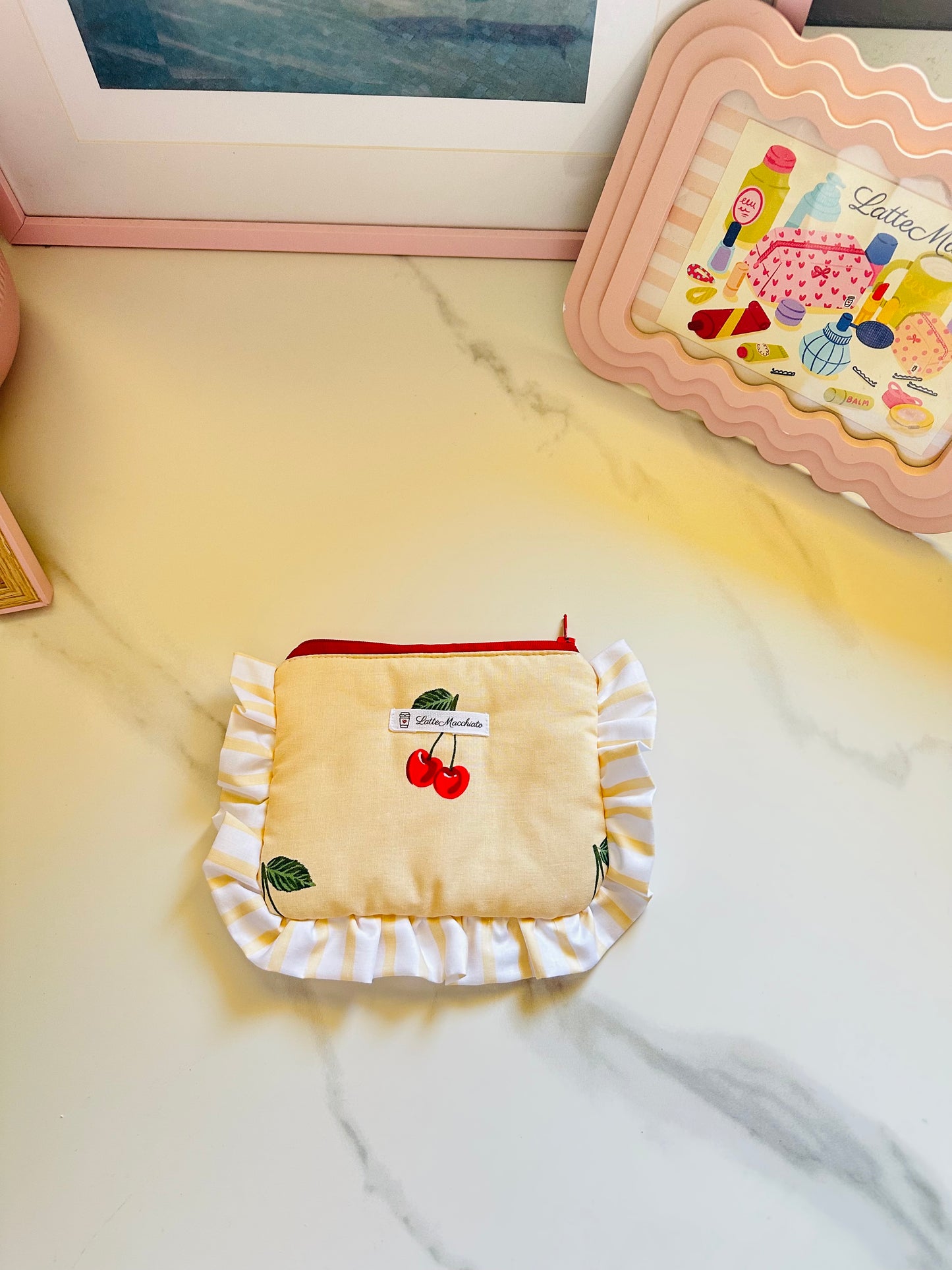 Pochette frappina ciliegie