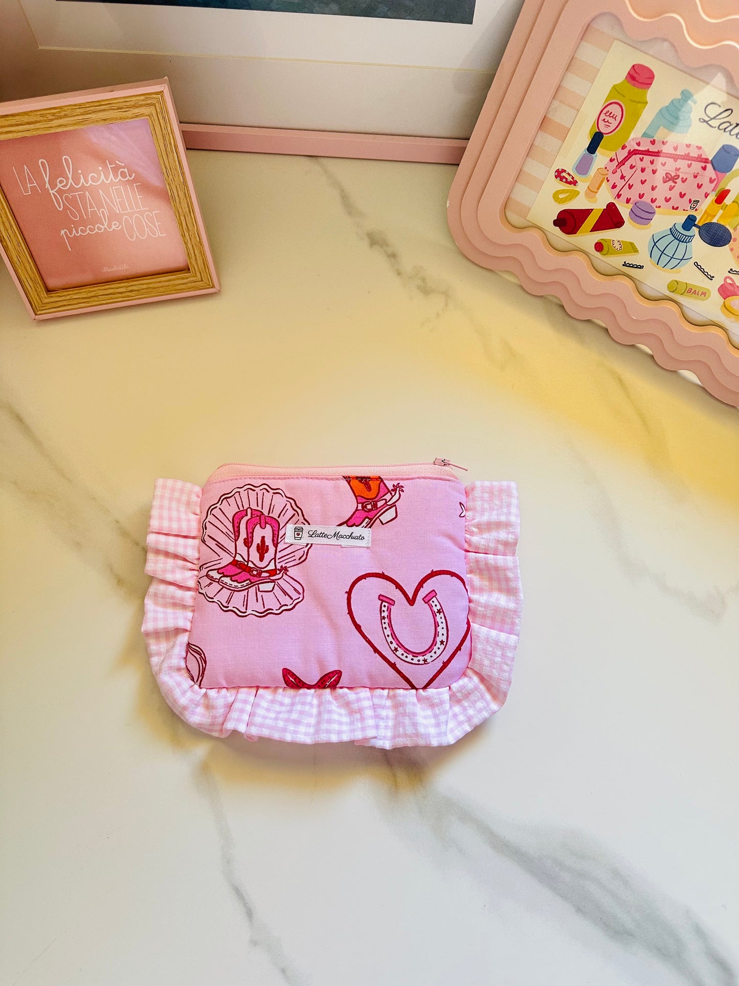 Pochette frappina cowgirl
