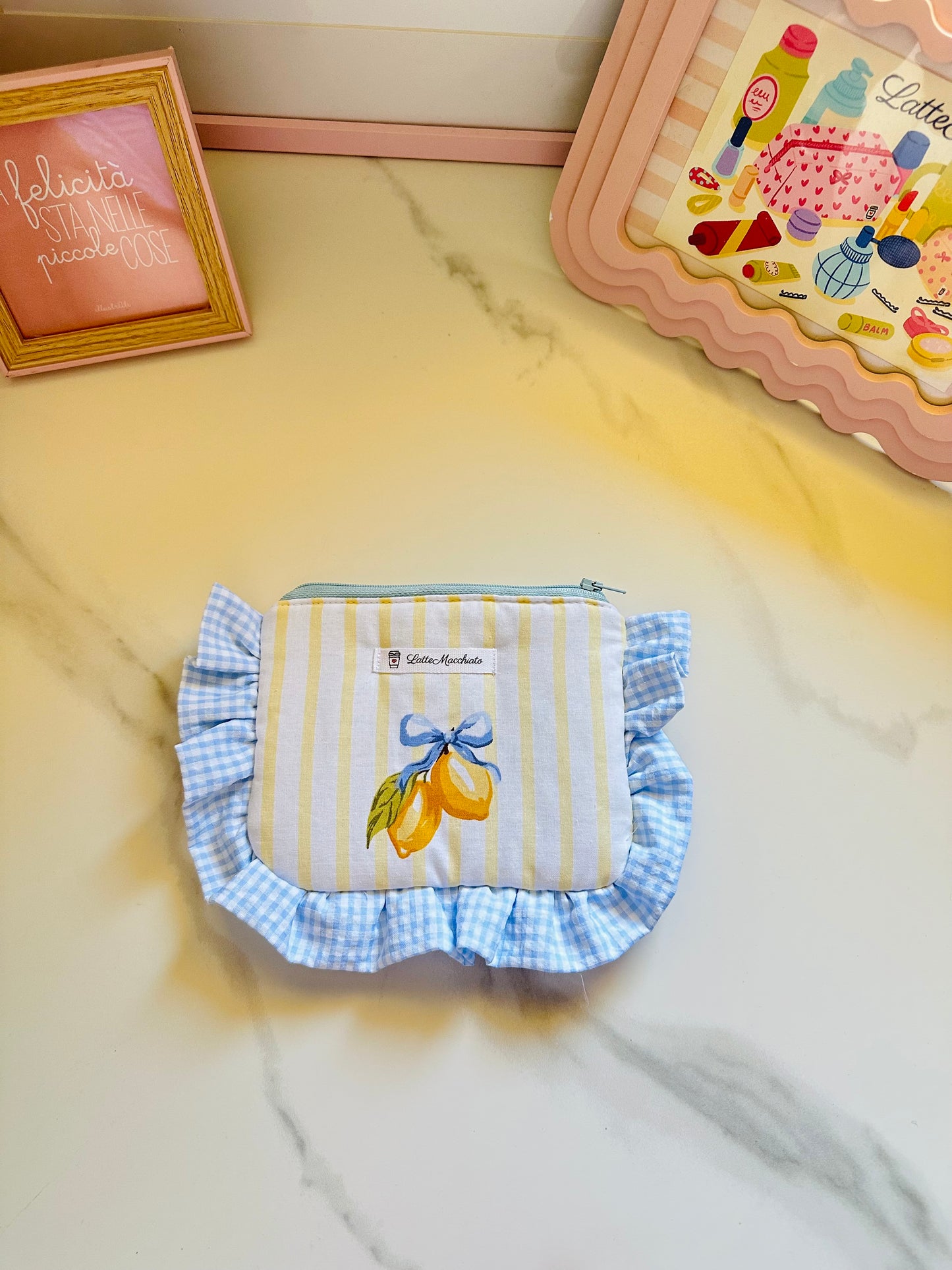 Pochette frappina limoncino