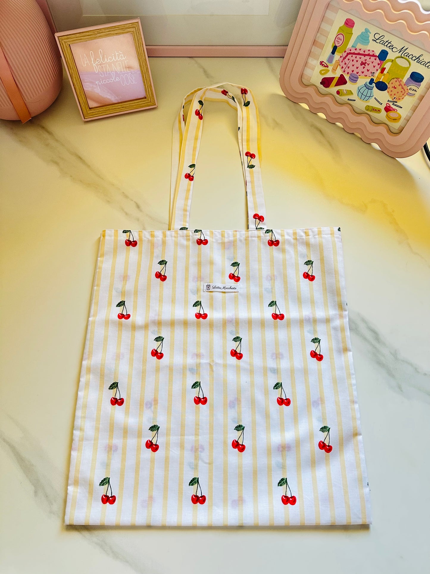Tote bag ciliegine