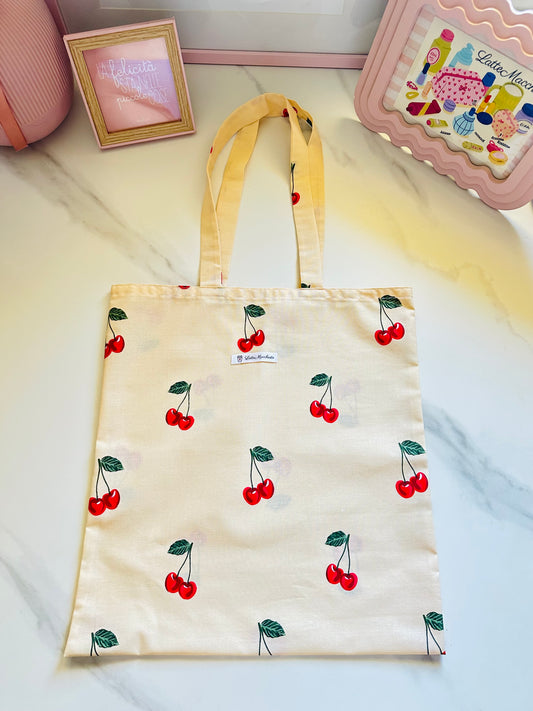 Tote bag ciliegie