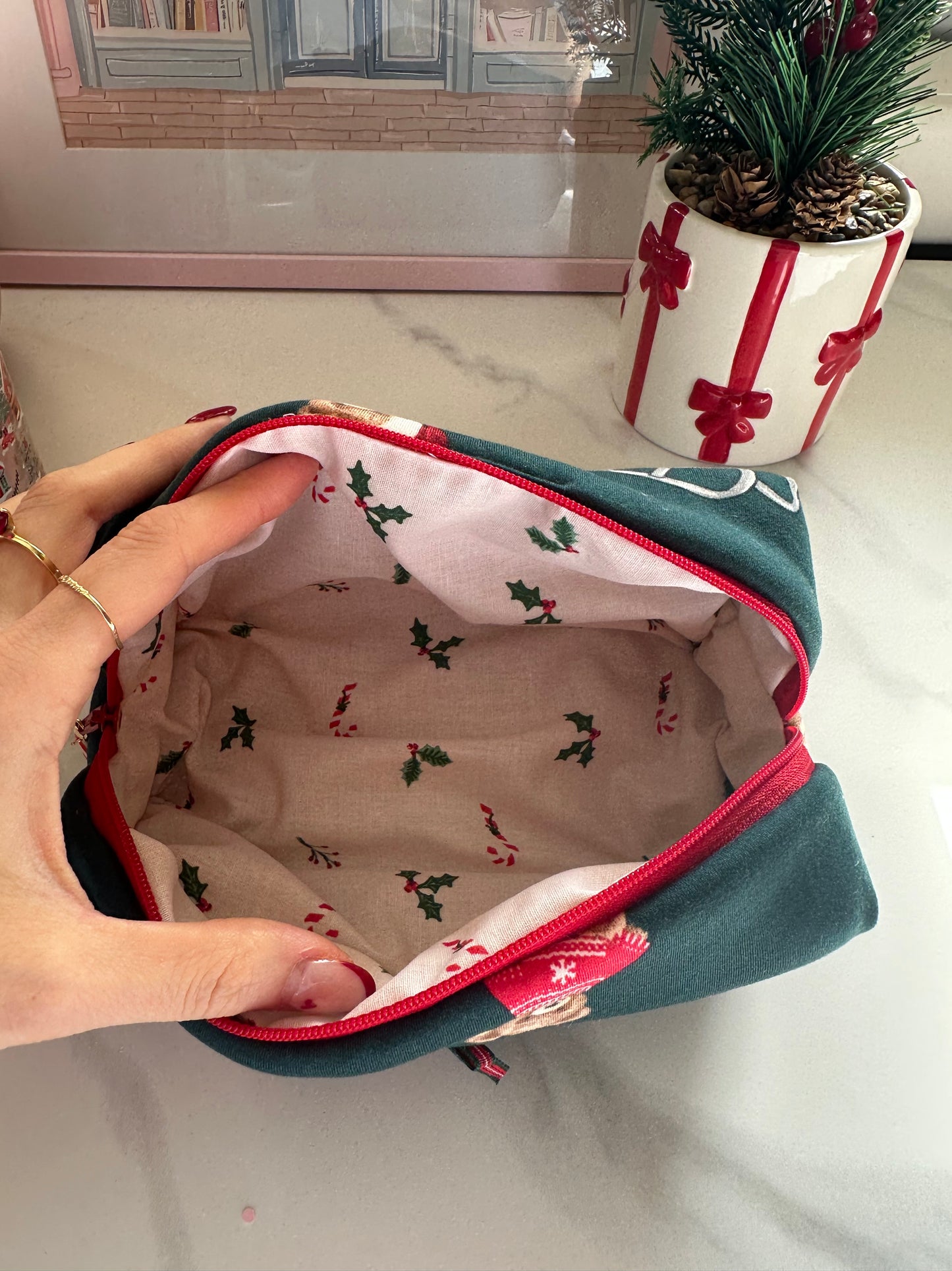 Astuccio orsetti natalizi