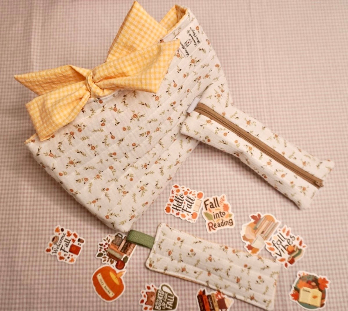 Set book lover fiorellini beige